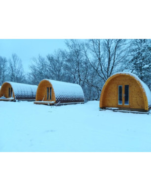 Luxury Insulated Camping Pod 3,25 x 5,9m