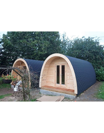 Luxury Insulated Camping Pod 3,25 x 4,8m
