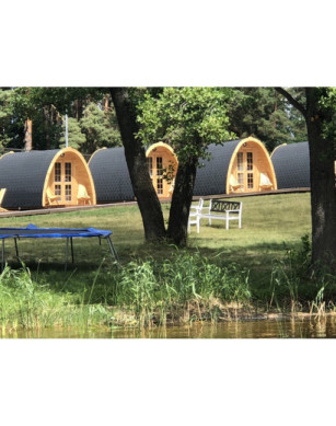 Luxury Insulated Camping Pod 3,25 x 4,8m