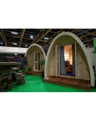 Luxury Insulated Camping Pod 3,25 x 4,8m