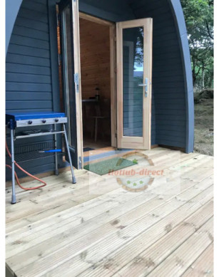Luxury Insulated Camping Pod 3,25 x 4,8m