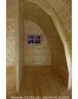 Luxury Insulated Camping Pod 3,25 x 4,8m