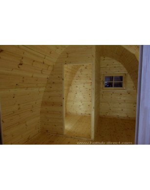 Luxury Insulated Camping Pod 3,25 x 4,8m