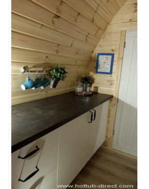 Luxury Insulated Camping Pod 3,25 x 4,8m