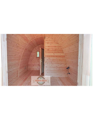 Luxury Insulated Camping Pod 3,25 x 4,8m