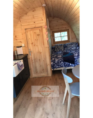 Luxury Insulated Camping Pod 3,25 x 4,8m