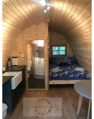 Luxury Insulated Camping Pod 3,25 x 4,8m
