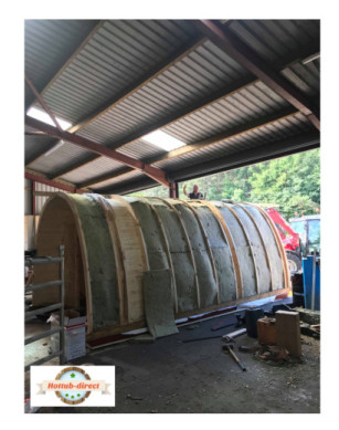 Luxury Insulated Camping Pod 3,25 x 4,8m