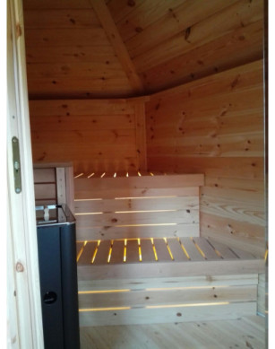 Sauna Cabin 9,2m² with changing room