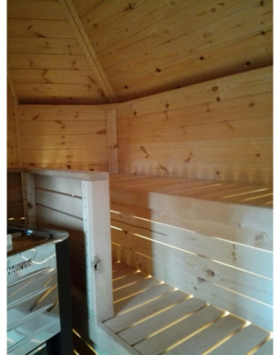 Sauna Cabin 9,2m² with changing room