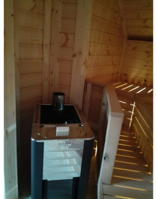 Sauna Cabin 9,2m² with changing room