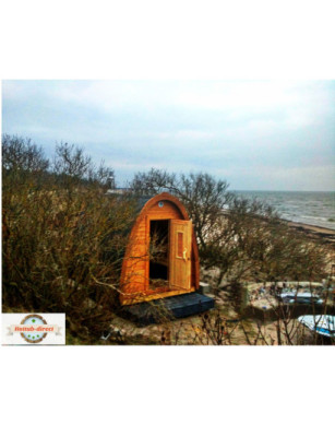 Sauna Pod 2.4 m x 3.0 m Thermo-wood/1 room
