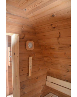 Sauna Pod 2.4 m x 3.0 m Thermo-wood/1 room