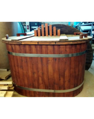 1.10×1.60cm OVAL Hottub with intside heater
