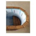 1.10×1.60cm OVAL Hottub with intside heater