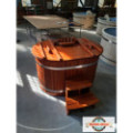 1.10×1.60cm OVAL Hottub with intside heater