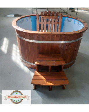 1.10×1.60cm OVAL Hottub with intside heater