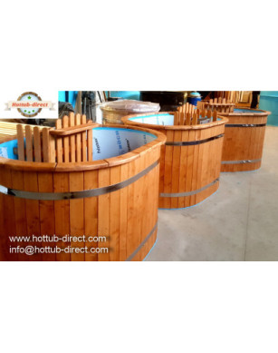 1.10×1.60cm OVAL Hottub with intside heater