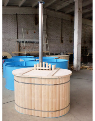 1.10×1.60cm OVAL Hottub with intside heater