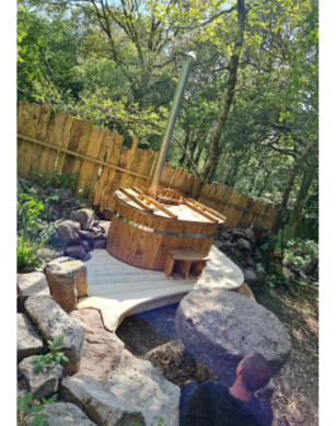 1.10×1.60cm OVAL Hottub with intside heater