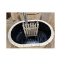 1.10×1.60cm OVAL Hottub with intside heater