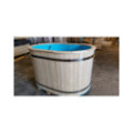 1.10×1.60m OVAL Hottub with outside heater