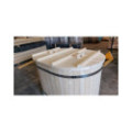 1.10×1.60m OVAL Hottub with outside heater