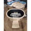 1.10×1.60m OVAL Hottub with outside heater