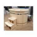1.10×1.60m OVAL Hottub with outside heater