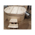 1.10×1.60m OVAL Hottub with outside heater