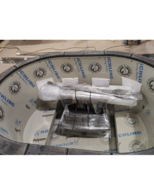 1.10×1.60m OVAL Hottub with outside heater