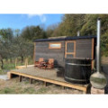 1.10×1.60m OVAL Hottub with outside heater