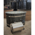 1.10×1.60m OVAL Hottub with outside heater