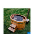 1.10×1.60m OVAL Hottub with outside heater