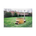 1.10×1.60m OVAL Hottub with outside heater