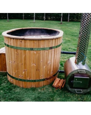 1.10×1.60m OVAL Hottub with outside heater