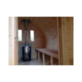 2,4m long Pine Barrel Sauna (Ø 2,27 m)