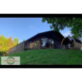 2,4m long Pine Barrel Sauna (Ø 2,27 m)