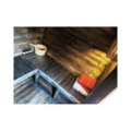 1,7m long Barrel Sauna (Ø 1.97 m) with Electric Heater