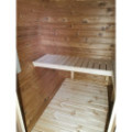 1,7m long Barrel Sauna (Ø 1.97 m) with Electric Heater
