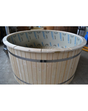 Ø200cm Plastic PP Hottub with outside heater
