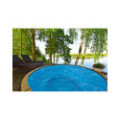 Ø200cm Plastic PP Hottub with outside heater