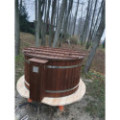 Ø200cm Plastic PP Hottub with outside heater