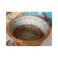 Ø200cm Plastic PP Hottub with outside heater