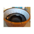 Ø200cm Plastic PP Hottub with outside heater