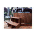Ø200cm Plastic PP Hottub with outside heater