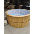 Ø200cm Plastic PP Hottub with outside heater