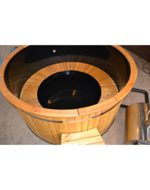 Ø200cm Plastic PP Hottub with outside heater