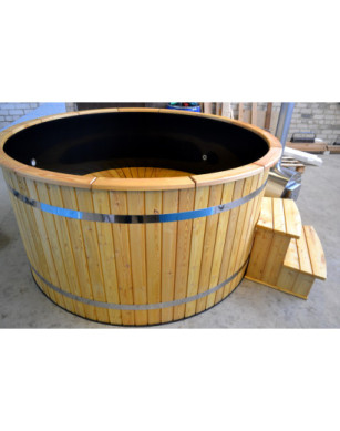 Ø200cm Plastic PP Hottub with outside heater