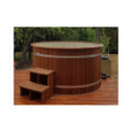 Ø200cm Plastic PP Hottub with outside heater